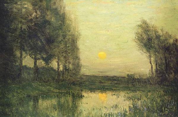 Charles Warren Eaton September Moonrise